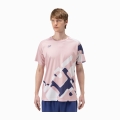 Yonex Sport T-shirt Practice Graphic Print 16748 (100% Polyester) 2025 pink Men's